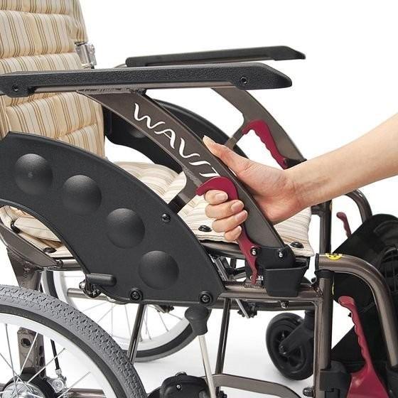 カワムラサイクル 介助式 WAVIT＋ WAP16-40(42)S ソフトタイヤ仕様