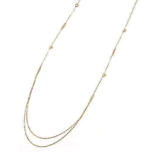 新しいコレクション ロングネックレス スワロフスキー Pluster シルバー925 純銀製 ゴールド チェーン 70cm レディース 正規タグカー A B07c7mncmh ショップ Hayato 通販 Yahoo ショッピング 公式の Atlascarsltd Com