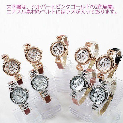 ★新品半額saleTory Burch 配色カラー クオーツレディースお洒落時計 腕時計 レディース ジュエリーウォッチ キラキラ ハート ストーン