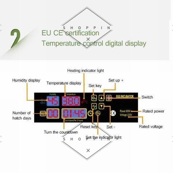 自動卵返し 孵卵器 静か ふ卵器 大容量 インキュベーター 最大96個 20-40℃ 孵化 羽化 爬虫類 カメ ブリード USプラグ 知育玩具 おすすめ 小学生 4歳 1歳 3歳 2歳 0歳 ヴァイオリン
