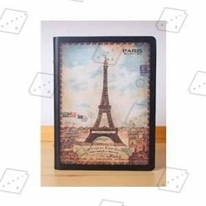 最安 ノート ルーズリーフ エッフェル塔 イラスト A5 ブラック 60 Off Turningheadskennel Com