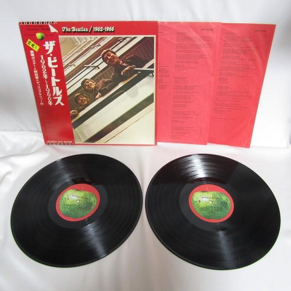 ザ・ビートルズ 1962年〜1966年 ポスター・帯付き 中古レコード ザ・ビートルズ 1962年〜1966年 ポスター・帯付き 中古レコード