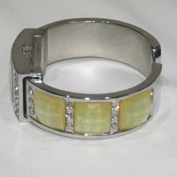 イズ]eS レディース 腕時計 バングルタイプ e81000 シルバー