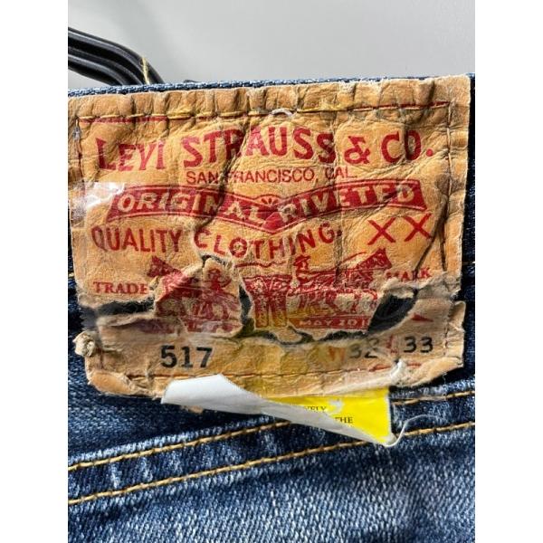 Levi's Levis 517 リーバイス ジーンズ 紙パッチ ブーツカット Levi's Levis 517 リーバイス ジーンズ 紙パッチ ブーツカット