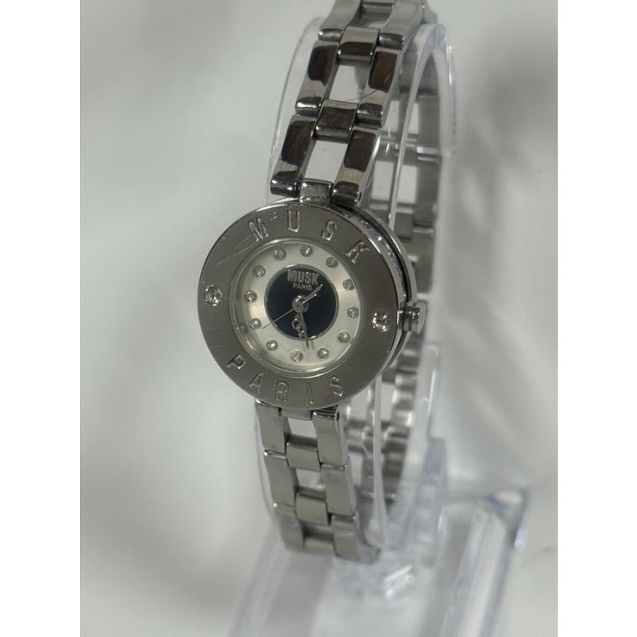 MUSK ムスク レディース 宝飾腕時計 PARIS USED動作品 : shopping