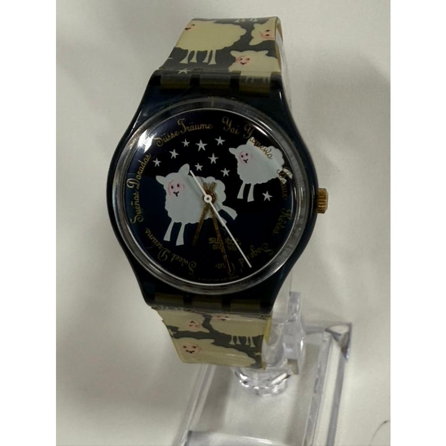 swatch sheep スウォッチ 羊 腕時計 USED動作品 : shopping ecoeco