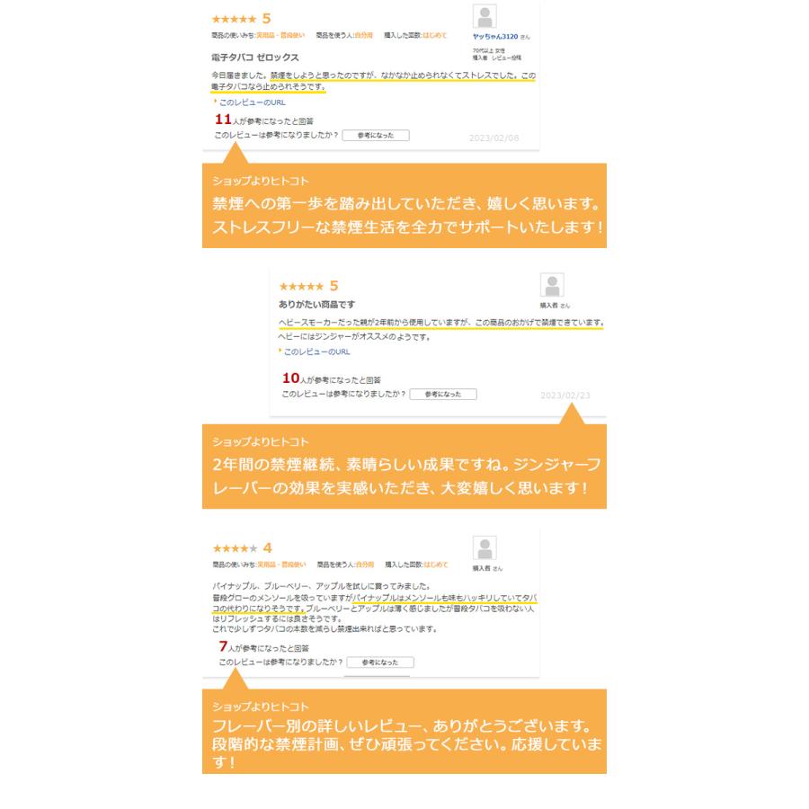 電子タバコ ゼロスティック 禁煙グッズ【累計4万本突破】ニコチン0