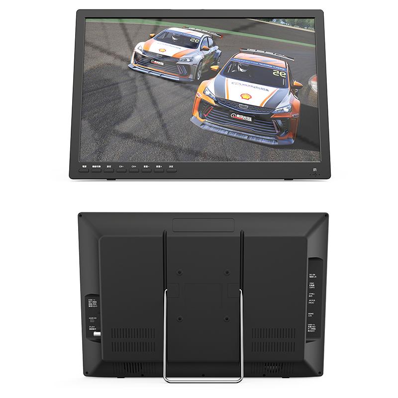 ポータブルテレビ 17インチ 地デジ録画機能 3WAY 3電源対応 地デジ