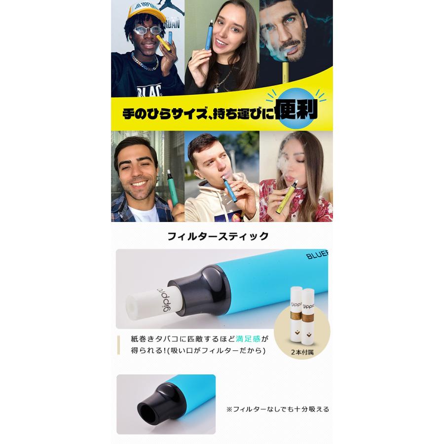 電子タバコ リキッド メンソール タール ニコチン0 使い捨て 電子タバコ VAPE 禁煙グッズ 日本製 gippro-Neo｜shopping-lab｜17