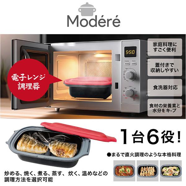 電子レンジ 調理器 直火調理のように料理できる 一台六役 炒める 焼く 