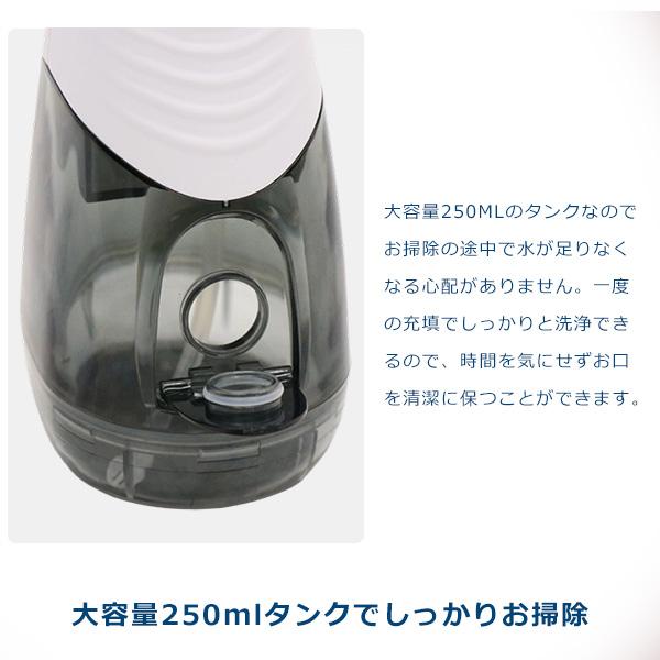 口腔洗浄器 口腔洗浄機 口腔ケア 歯石 舌ケア 歯垢 口臭 種アタッチメント 3段階水圧調節 防水等級IPX7 舌クリーナー HDL-9771 |  | 04