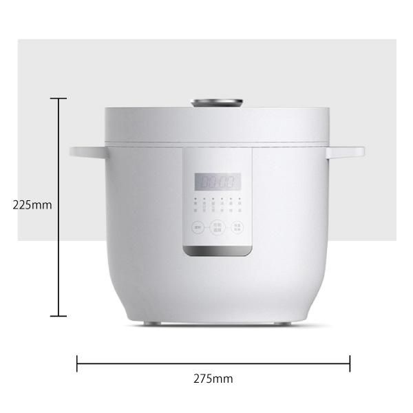 炊飯器 コンパクトライスクッカー 3合炊き 5種類炊飯メニュー