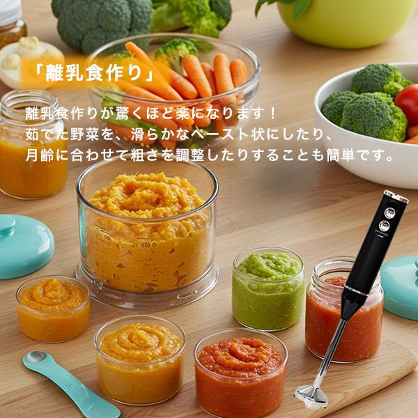 ハンドブレンダー ハンドミキサー ハンディブレンダー 離乳食 氷