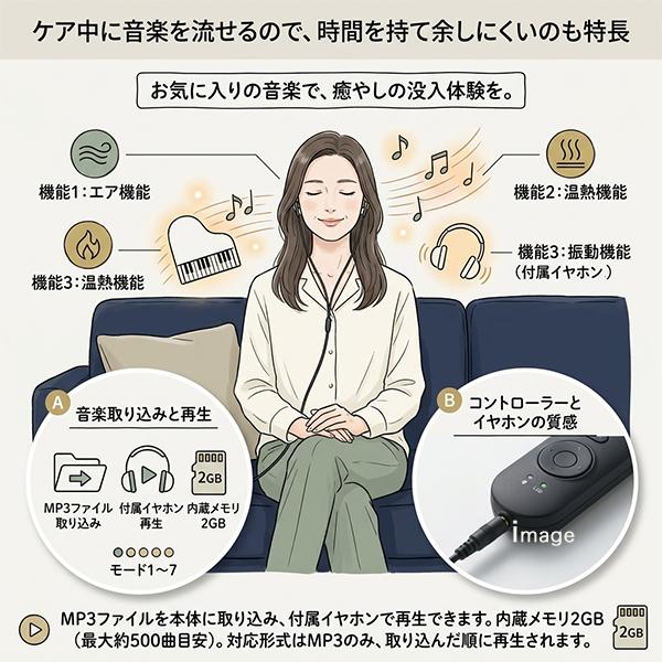 アイマスク エアーマスク 目の疲れに 目もとケア アイマッサージャー