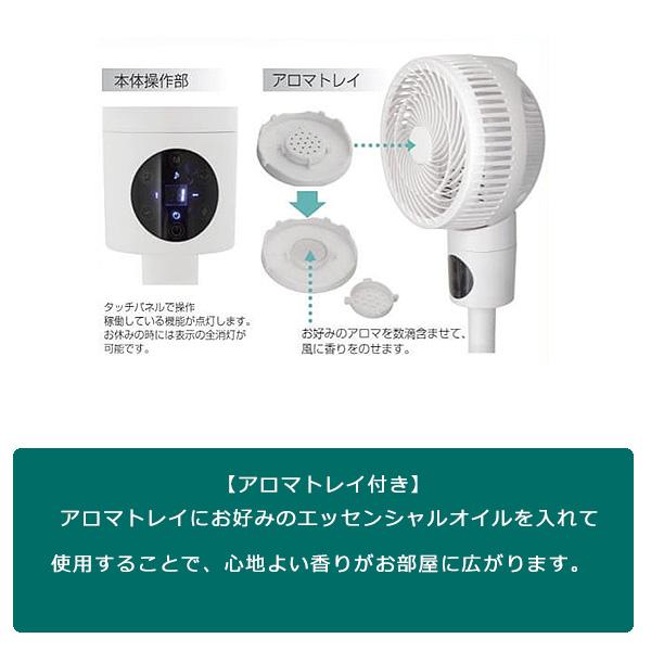 サーキュレーター 扇風機 首振り 3D 静音 アロマ対応 換気 部屋干し 高