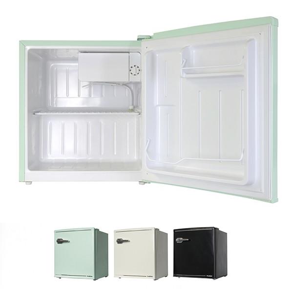 冷蔵庫 1ドアレトロ冷蔵庫 48L 1ドア 小型 ミニ冷蔵庫 冷凍冷蔵