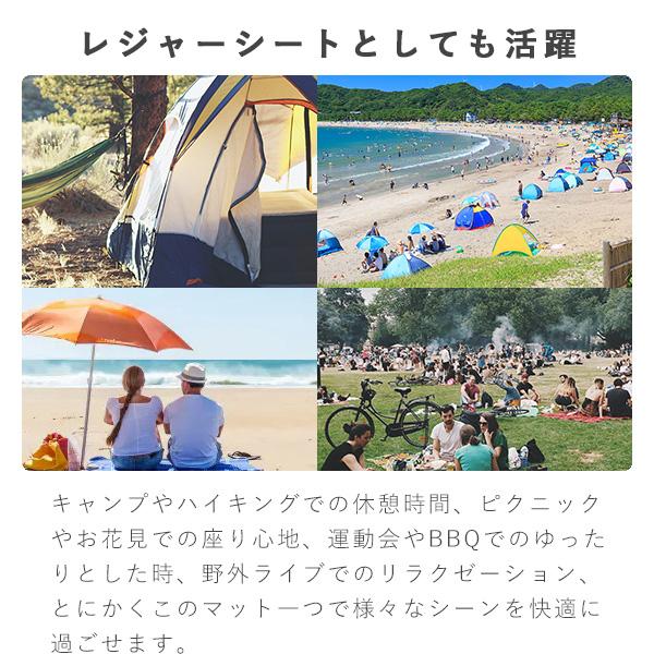 サウナマット 折りたたみ クッションマット 岩盤浴マット 収納袋付き