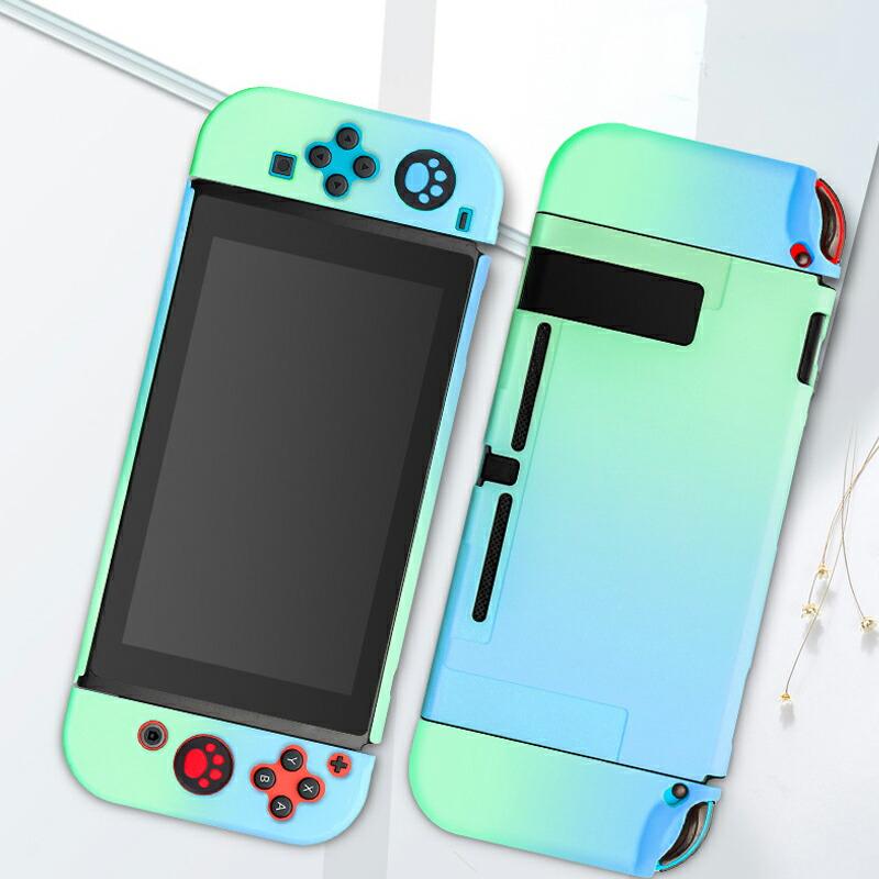 【美品✨️】クラブニンテンドー限定Nintendo Switch 本体、ケース付き Nintendo Switch グラデーション ハードケース おしゃれ
