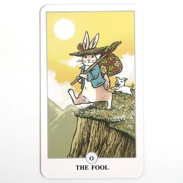 タロットカード ラビット タロット 美しい かわいい うさぎ ライダー版