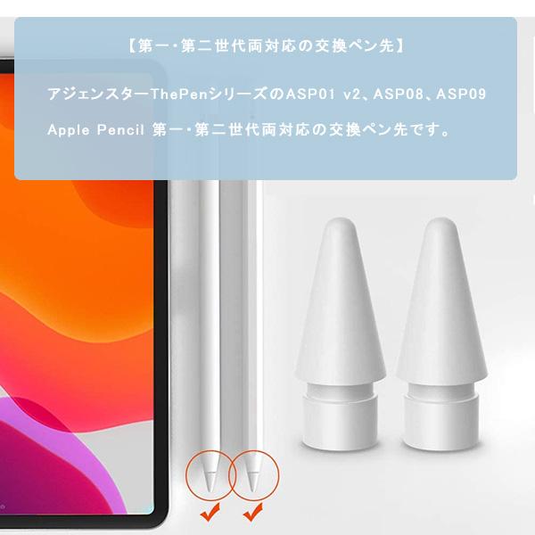 Apple Pencil チップ 替え芯 3個セット ペン先 iPad Pro Mini Apple Pencil チップ 替え芯 3個セット ペン先 iPad Pro Mini