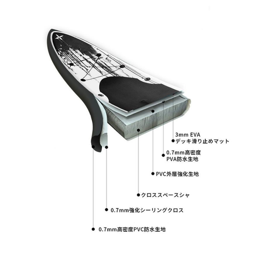 SANKAIDOU インフレータブル SUP サップボード 淡水・海水両用 ダブル
