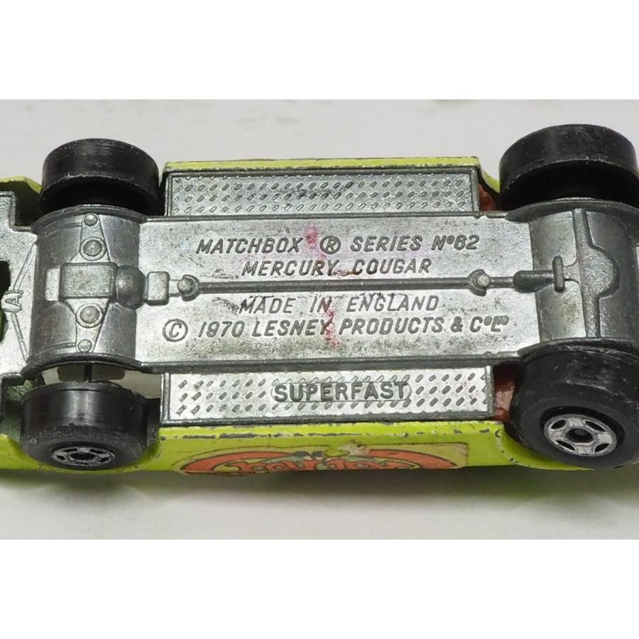 マッチボックス MATCHBOX Superfast #62【MERCURY COUGAR黄緑