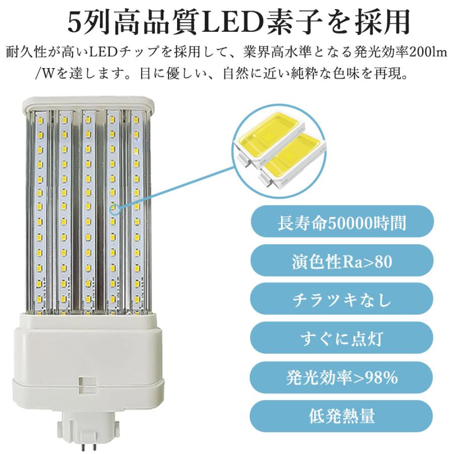 100本セット led蛍光灯 コンパクト形蛍光灯 light bulb FML27 GX10Q 消費電力9W 天井照明 節電 CE RoHs PSE認証の画像