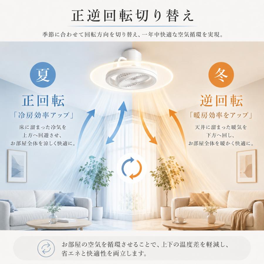 Alexa対応 LED シーリングファンライト 調光調色 風量調整 10畳 8畳