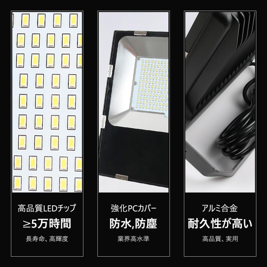 【150W・1台】投光器 led 屋外 防水 広角 led投光器 屋外用 明るい 超爆光 150W LED投光器 屋外用 明るい 投光器 LED 100v LEDハイベイ