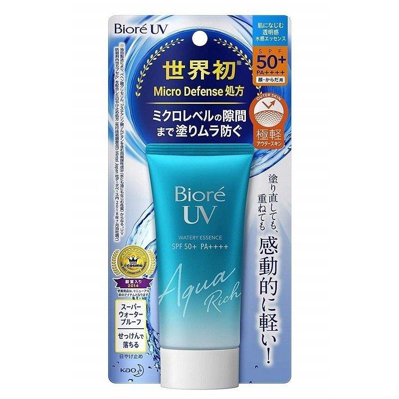 花王 ビオレ UV アクアリッチ ウォータリーエッセンス SPF50+/PA++++ 50g｜shoppingo