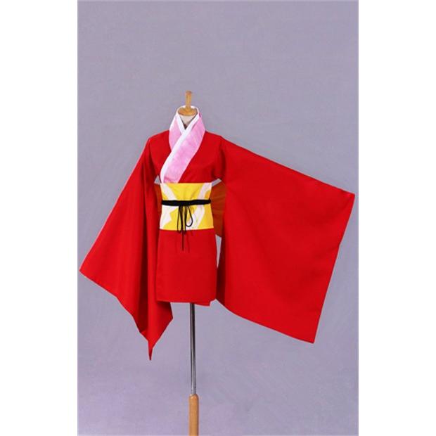 オーダーメイド コスプレ衣装 銀魂 コスプレ衣装 着物 コスチューム 神楽 吉原和服 変装 コスプレ衣装ba001s1s1x0_1