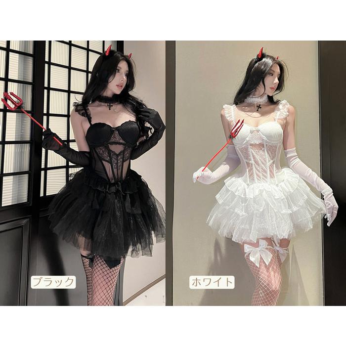 超セクシー 制服 萌え 誘惑 コスプレ衣装 サンタクロース バニー 白 黒
