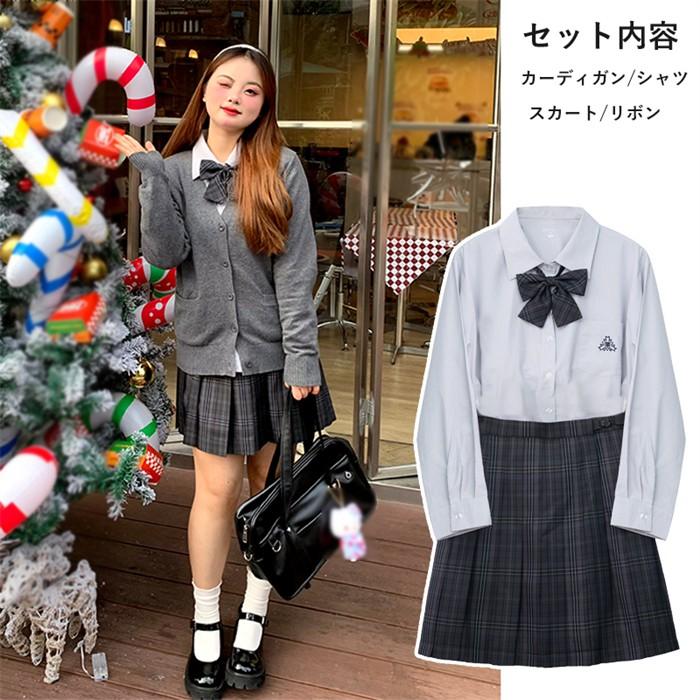 2L-6L 大きいサイズ 卒業式 入学式 制服 4点セット学生服 レディース
