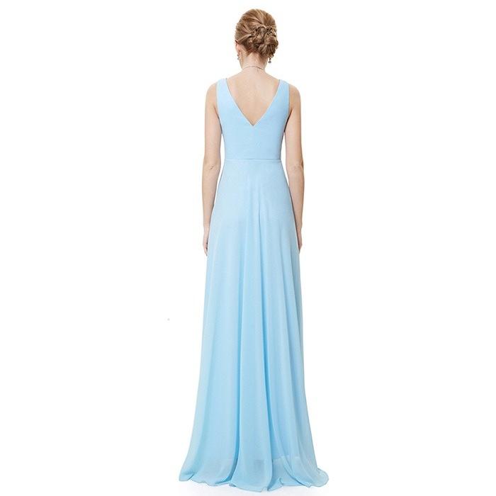 パーティードレス ロングドレス 11colors フィッシュテール Vネック ノースリープ 肩見せ 妊婦さんもOK ドレス 二次会 演奏会 発表会 お呼ばれ