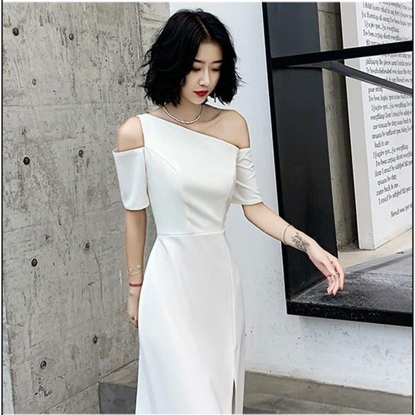 ドレス 大人 ピアノ 発表会 ロング丈 ロングドレス 演奏会 ピアノ発表会 パーティードレス 結婚式 ワンピース 二次会 肩出し