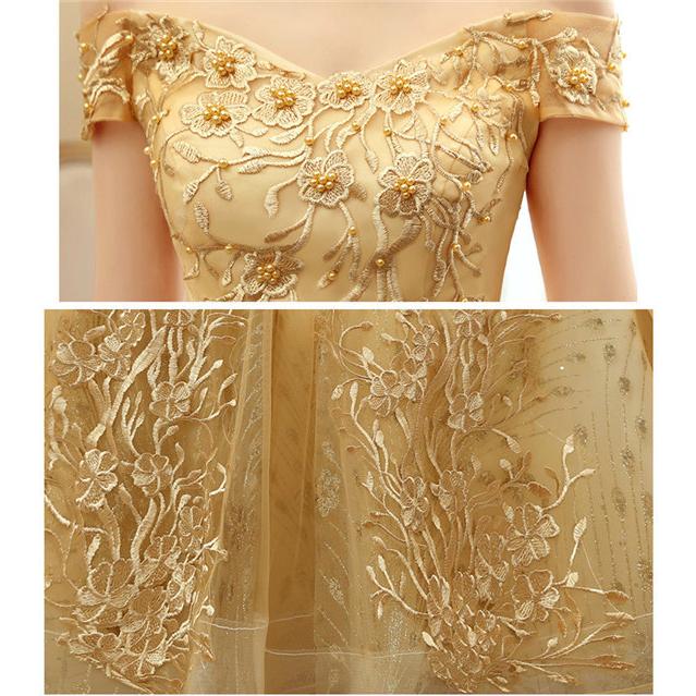 カラードレス 袖あり ウェディングドレス ロングドレス パーティー