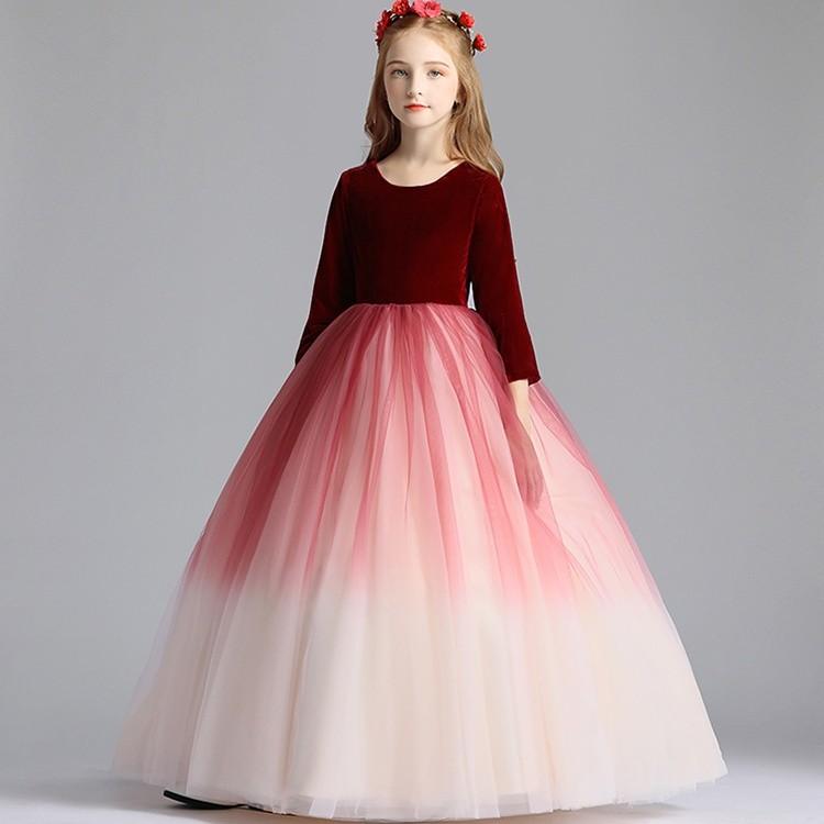 子供 150 ワンピースフォーマルドレス 女の子 ロング 結婚式 入学式に ロングドレス 七五三 秋 冬 ピアノ発表会 ドレス 上品 Theatrefortantoine Com