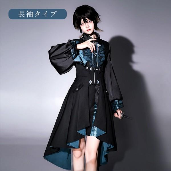 王子風ロリータ 皇子系 少年装 4点セット パンツ 暗黒系 夏 半袖 上品