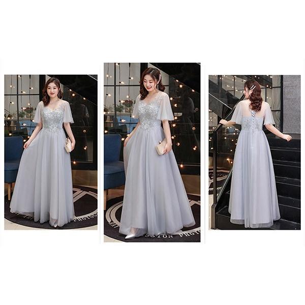 ドレス 大人 ピアノ 発表会 ロングドレス ぽっちゃり 大きいサイズ