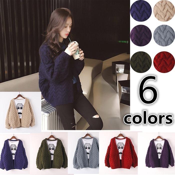 ニットカーディガン レディース ケーブル編み セーター レディース ットジャケット ざっくりニットカーディガン ゆったり ニットカーデ Archangelbrow Com