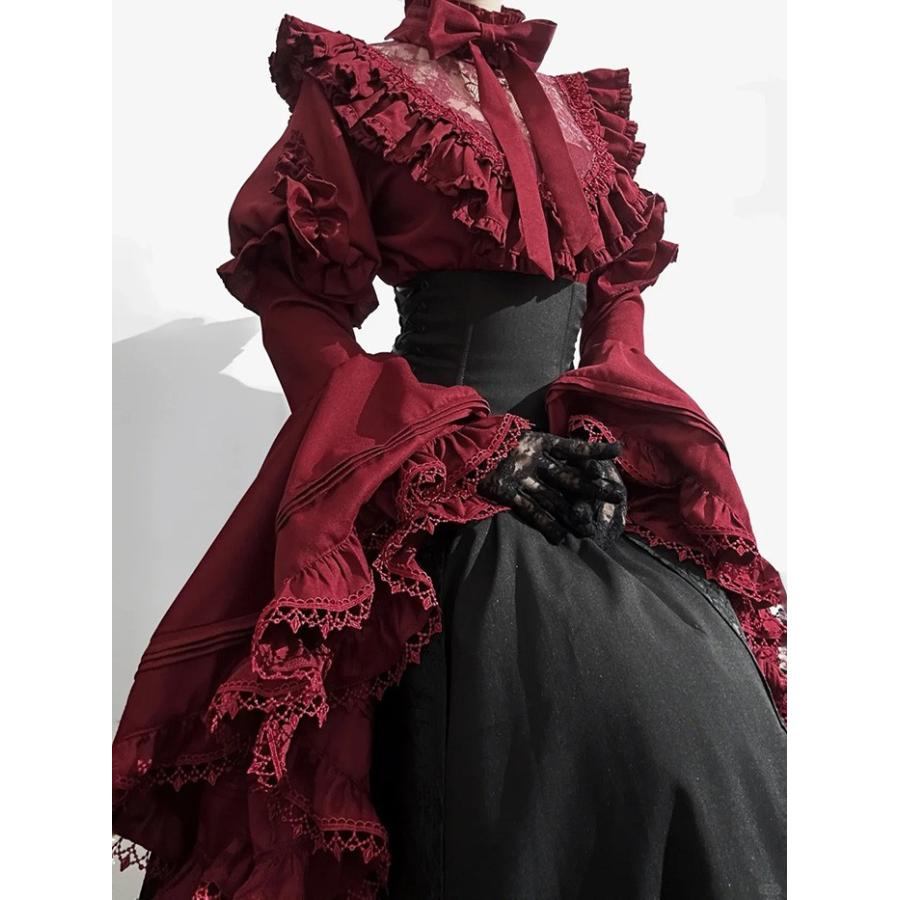 ピナスイートコレクション ブラウススカートセット 黒 メイド ゴスロリ ロリータ ロリータ コスチューム ハロウィン ブラウス スカート 上下セット