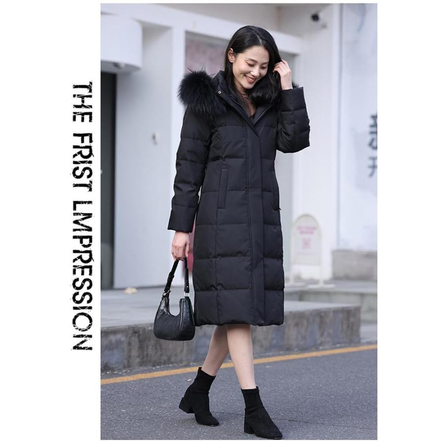 ダウンコート 大きいサイズ ロングダウンコート 防寒性抜群 ダウン