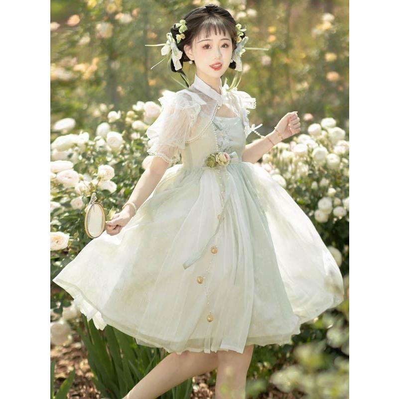 華ロリ クラロリ ロリータ ワンピース 中華ロリィタ パーティー 発表会