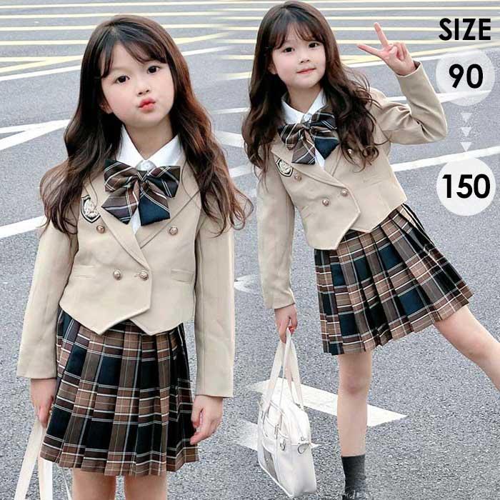 卒業式 スーツ 女の子 小学生 入学式 キッズスーツ 女児スーツ
