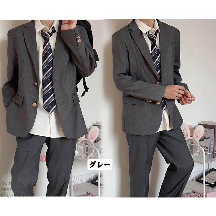 男子高生 男の子スーツ 上下セット 卒業式 入学式 ブレザー スクール