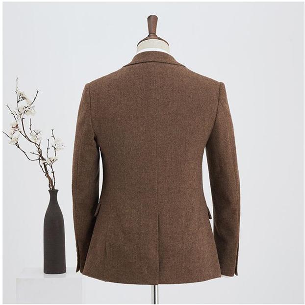 フォーマルスーツ メンズスーツ ウール ビジネススーツ 3点セット