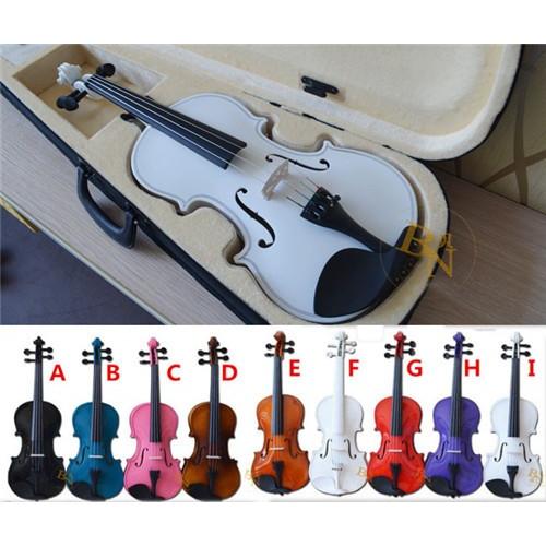 子供用 ヴァイオリン 初心者 入門モデル 誕生日プレゼント 9color 木製