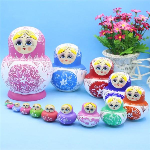 マトリョーシカ 15個組 工芸品 逸品 プレゼント かわいい 雑貨 人形 インテリア 手描き おもちゃ 飾り 誕生日 子供部屋 女性 ハロウィン ja200c0c0x0