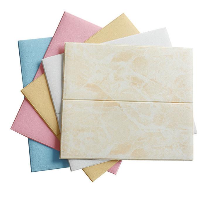 防音シート 3D DIY 壁紙シール 壁 リフォーム 70×70cm クッション