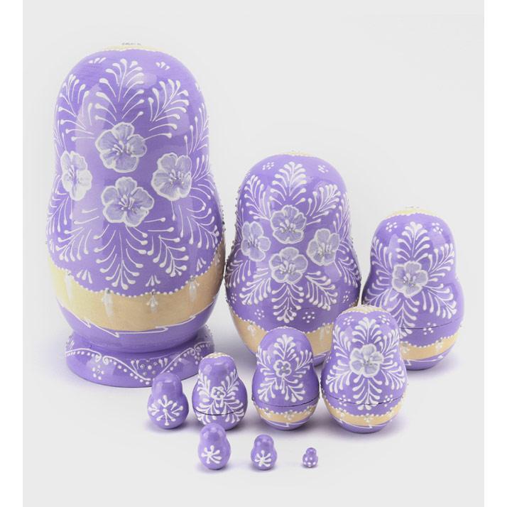 マトリョーシカ ロシア 人形 民芸品 土産物 手作り人形 手描き